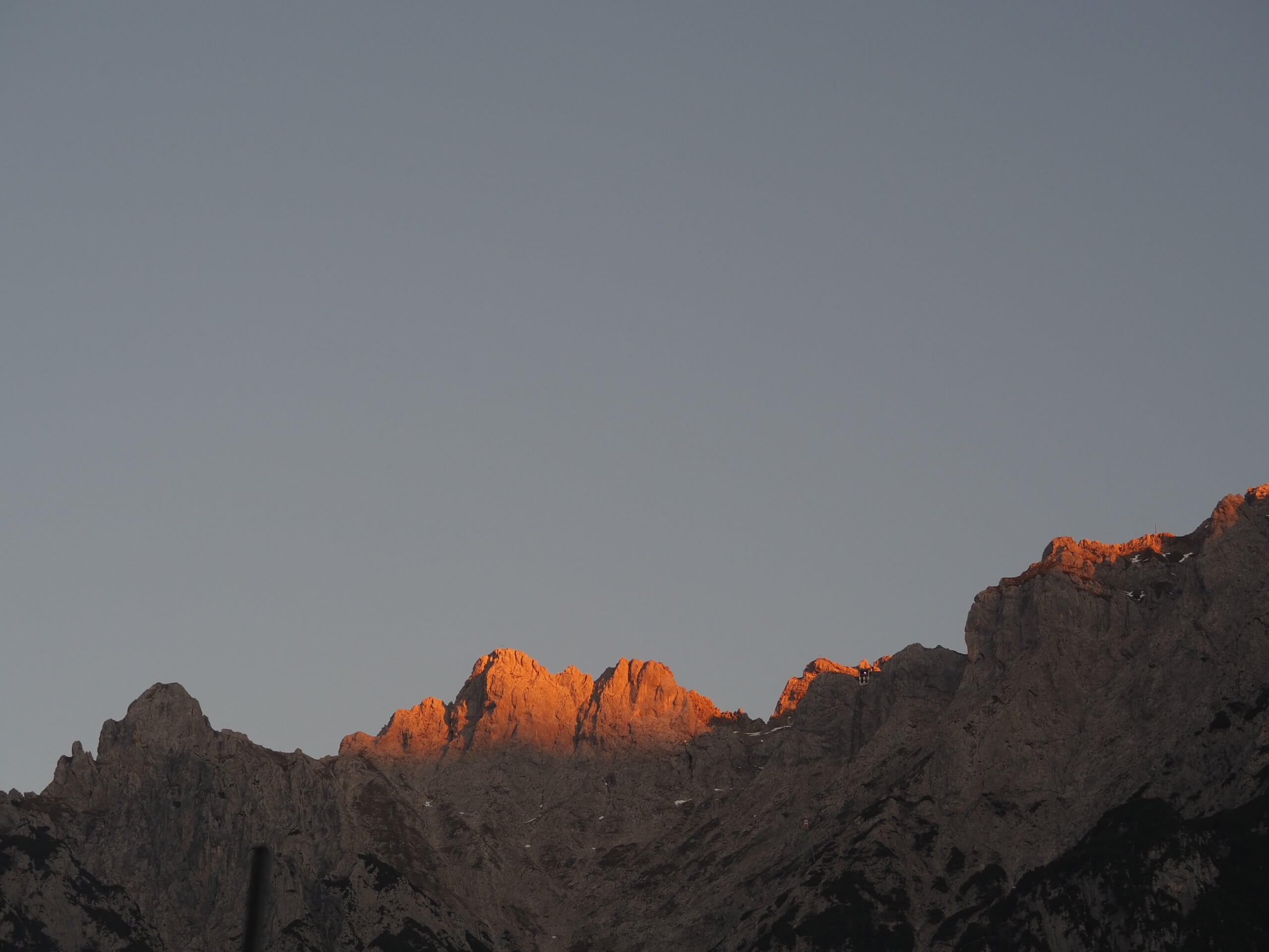 Abendstimmung Karwendel
